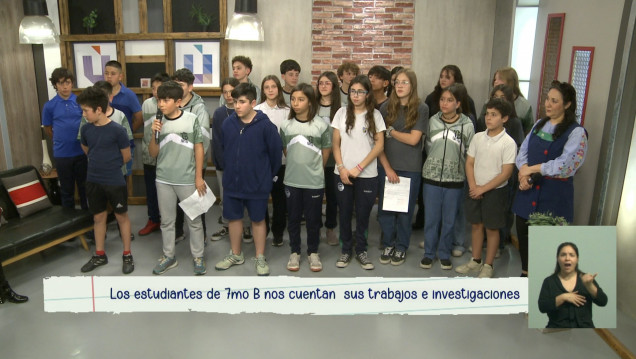 imagen Estudiantes de la escuela Carmen Vera Arena UNCUYO visitan Señal U