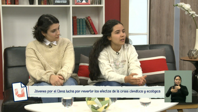 imagen Cómo trabaja en Mendoza el grupo ambientalista "Jóvenes por el Clima"