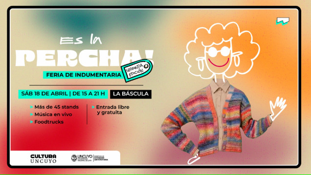 imagen Se viene la segunda edición de la feria de indumentaria "Es la percha!" 