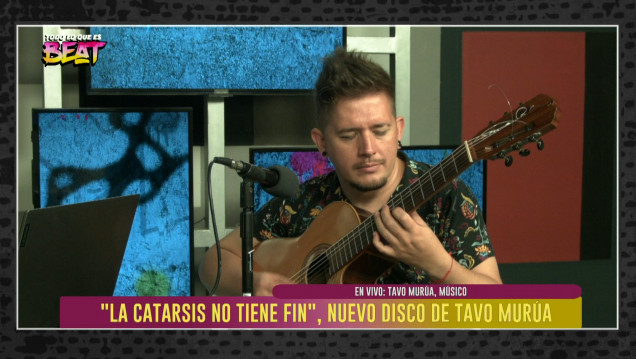 imagen Tavo Murúa presenta su disco "La catarsis no tiene fin"