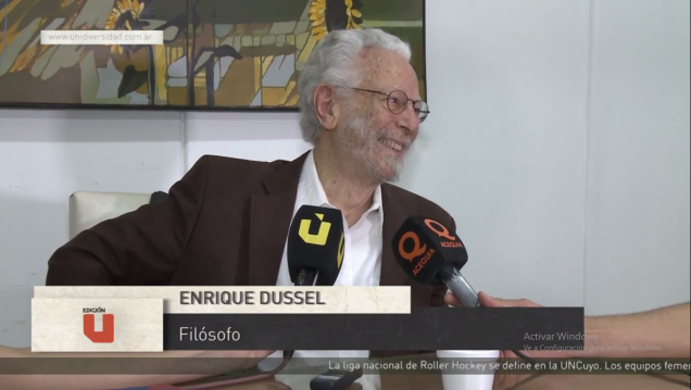imagen EDICIÓN U: Enrique Dussel recibió el Honoris Causa de la UNCuyo