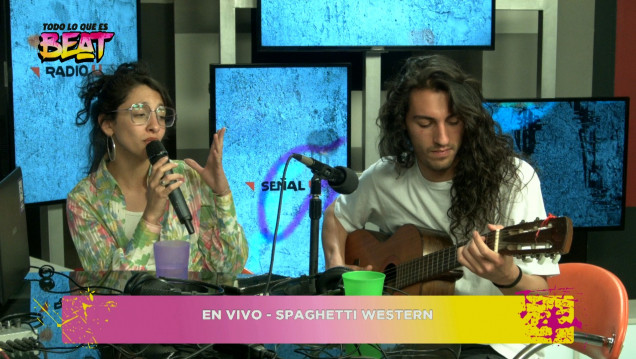 imagen "Todo lo que es beat": "Spaghetti Western", en vivo