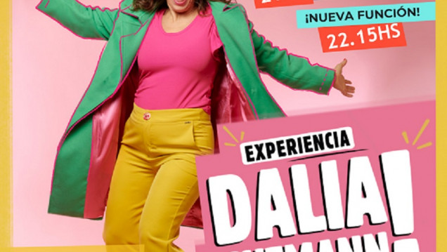 imagen "Experiencia Dalia Gutmann" llega al Teatro Selectro