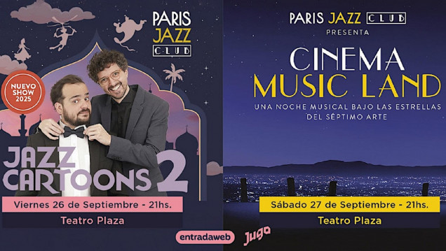 imagen Paris Jazz Club presenta dos nuevos shows