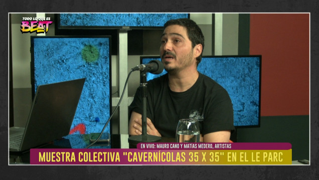 imagen Muestra colectiva "Cavernícolas 35 x 35" en el Le Parc