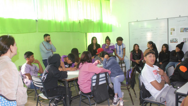 imagen "Programa Encuentros para el Egreso", armando corrales de saberes en el secano de Lavalle