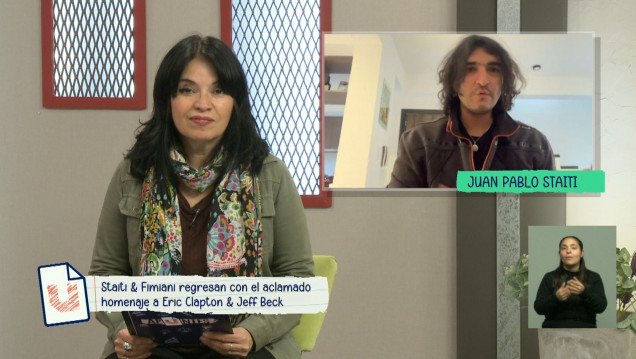 imagen Staiti y Fimiani regresan al Independencia con un homenaje a Eric Clapton y Jeff Beck