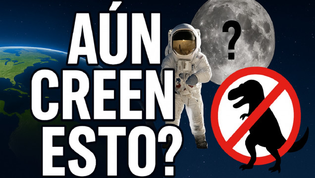 imagen ¿La Tierra es plana? ¿Llegamos a la Luna? ¿Los dinosaurios existieron?: conspiraciones virales