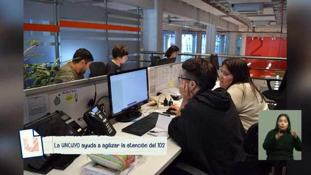 imagen La UNCUYO ayuda a agilizar la atención del 102 a través del proyecto Crisol