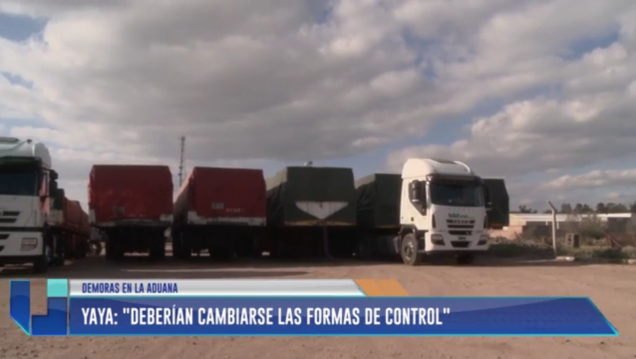 imagen Yaya sobre la aduana: "Deberían cambiarse las formas de control"