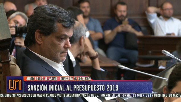 imagen Diputados dio sanción inicial al Presupuesto 2019