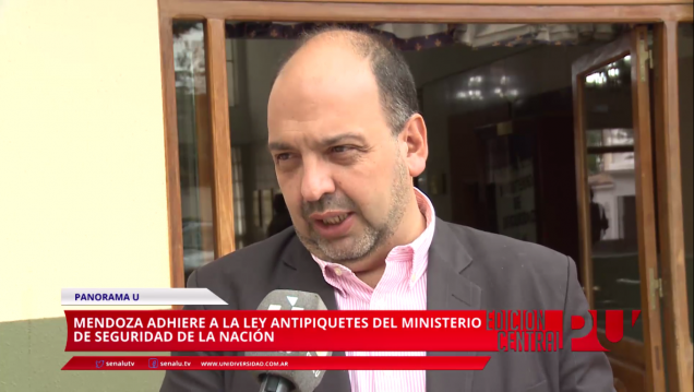 imagen Mendoza adhiere a la Ley Antipiquete