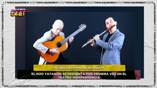 imagen Diego Ferreira y Pablo Salcedo se presentarán en el Teatro Independencia