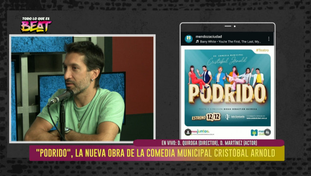 imagen "Podrido", la nueva obra de la Comedia Municipal Cristóbal Arnold