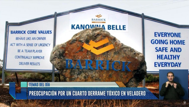imagen "Veladero debería estar cerrada"