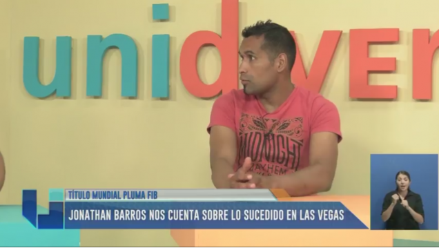 imagen Jonathan Barros nos cuenta sobre lo sucedido en Las Vegas