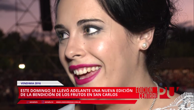 imagen Rocío Tonini estuvo presente en la Bendición de los Frutos 