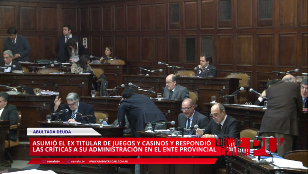 imagen Bianchinelli dijo que Juegos y Casinos debe $14 millones y que no da pérdidas