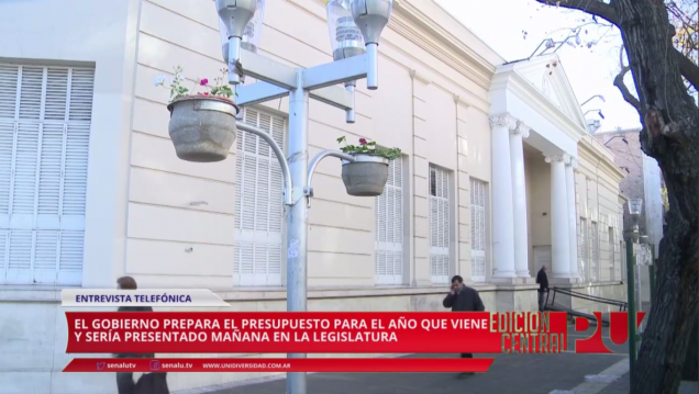 imagen Hoy ingresará a la Legislatura el proyecto de Presupuesto 2016