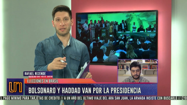 imagen Bolsonaro y Haddad compiten por la presidencia de Brasil