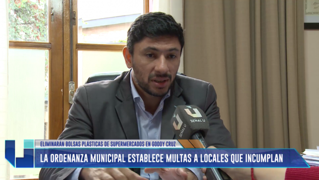 imagen Eliminarán bolsas plásticas de supermercados en Godoy Cruz