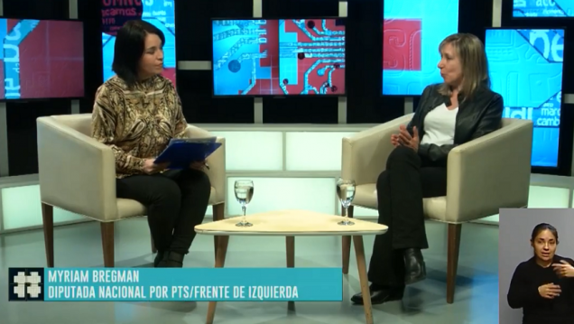 imagen  Miriam Bregman: "La figura del Presidente se fue desdibujando desde que asumió"
