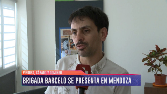 imagen Brigada Barceló vuelve con tres toques a Mendoza