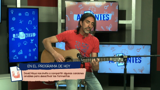 imagen David Amaya compartió canciones amables para desactivar tormentas