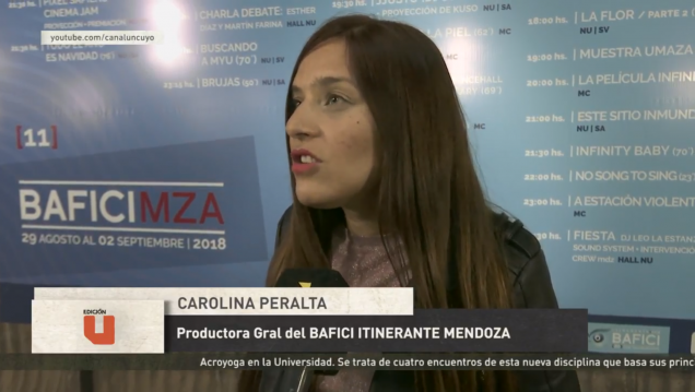 imagen Edición U: BAFICI Mendoza 2018