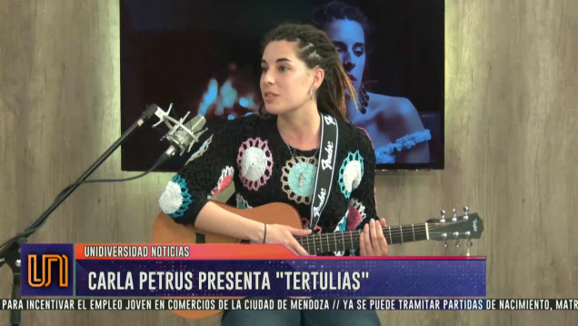 imagen Carla Petrus se presenta en "Tertulias"