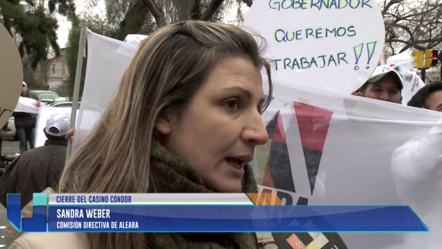 imagen Casino Condor: Manifestación ante la ausencia del gobierno en la mesa de negociación