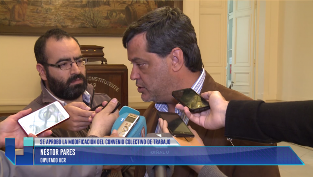 imagen Aprobaron la modificación del convenio colectivo de trabajo: Hablan desde la UCR y el FPV