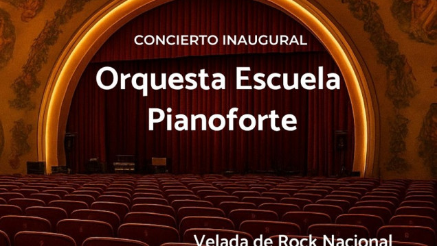 imagen Concierto inaugural de la Orquesta Pianoforte en la Escuela Hogar Eva Perón