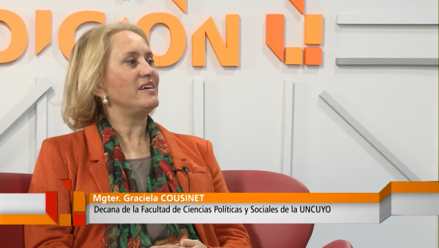 imagen Entrevista a Decana FCPyS Mgter. Graciela Cousinet