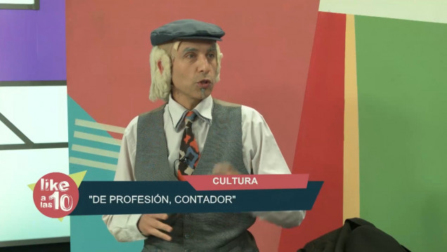 imagen "De profesión, contador", el primer unipersonal de Daniel Encinas