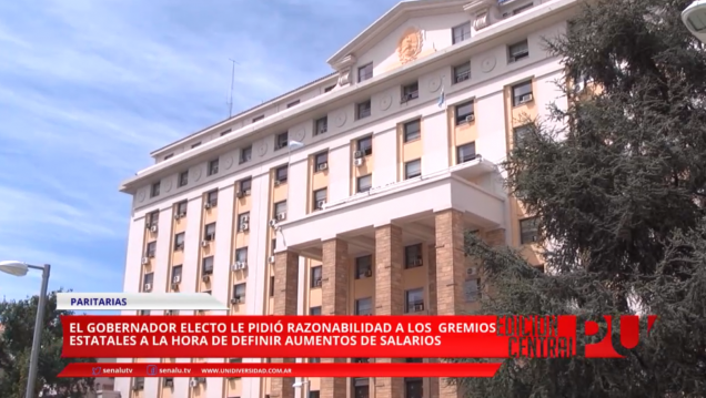imagen Alfredo Cornejo pidió racionalidad a gremios estatales