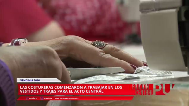 imagen Comenzó el trabajo de las costureras para la Vendimia