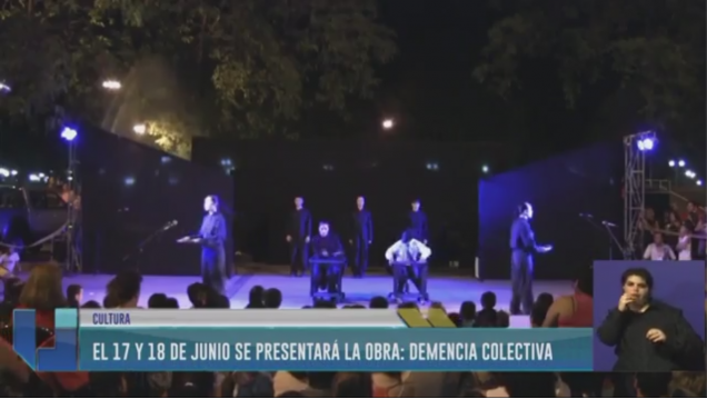 imagen Llega "Demencia Colectiva" coproducción argentino-chilena de teatro gestual