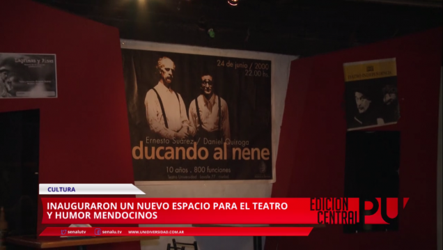 imagen Nuevo espacio para la cultura de la comedia en Mendoza