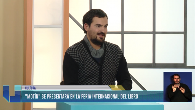 imagen  "Motín" de Gabriel Jimenez se presenta en la Ferian Internacional del Libro