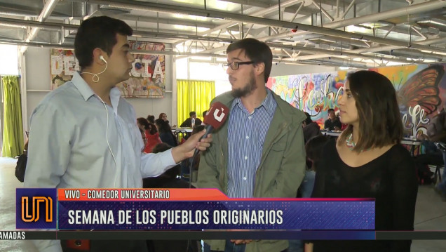 imagen Semana de los pueblos originarios en el Comedor Universitario