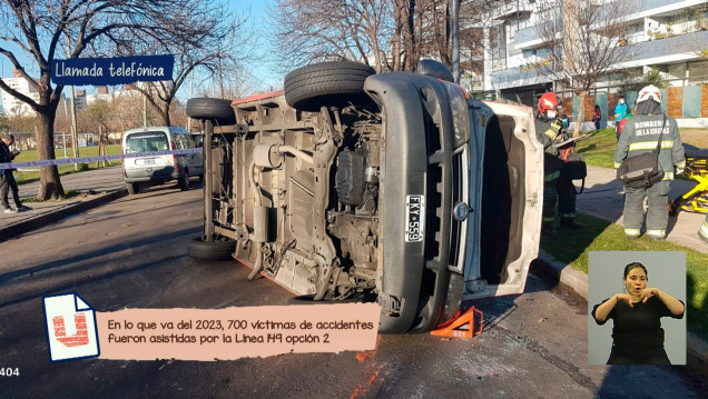 imagen Cómo funciona la línea 149 de asistencia a víctimas de accidentes viales