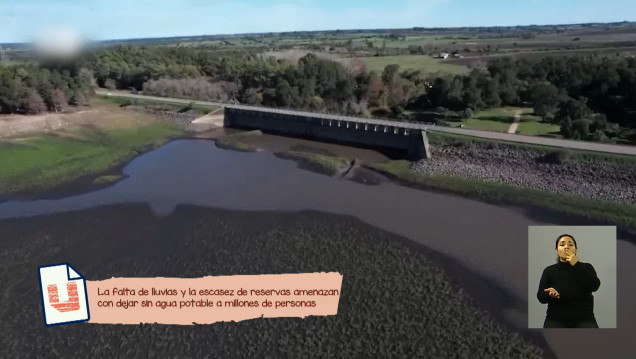imagen Crisis hídrica en Uruguay: "Sería importante que se tomara como una oportunidad para discutir la política del agua"