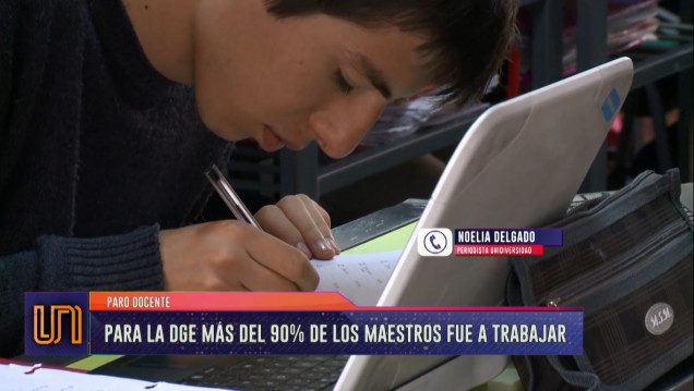 imagen En la primaria hubo mayor acatamiento al paro docente