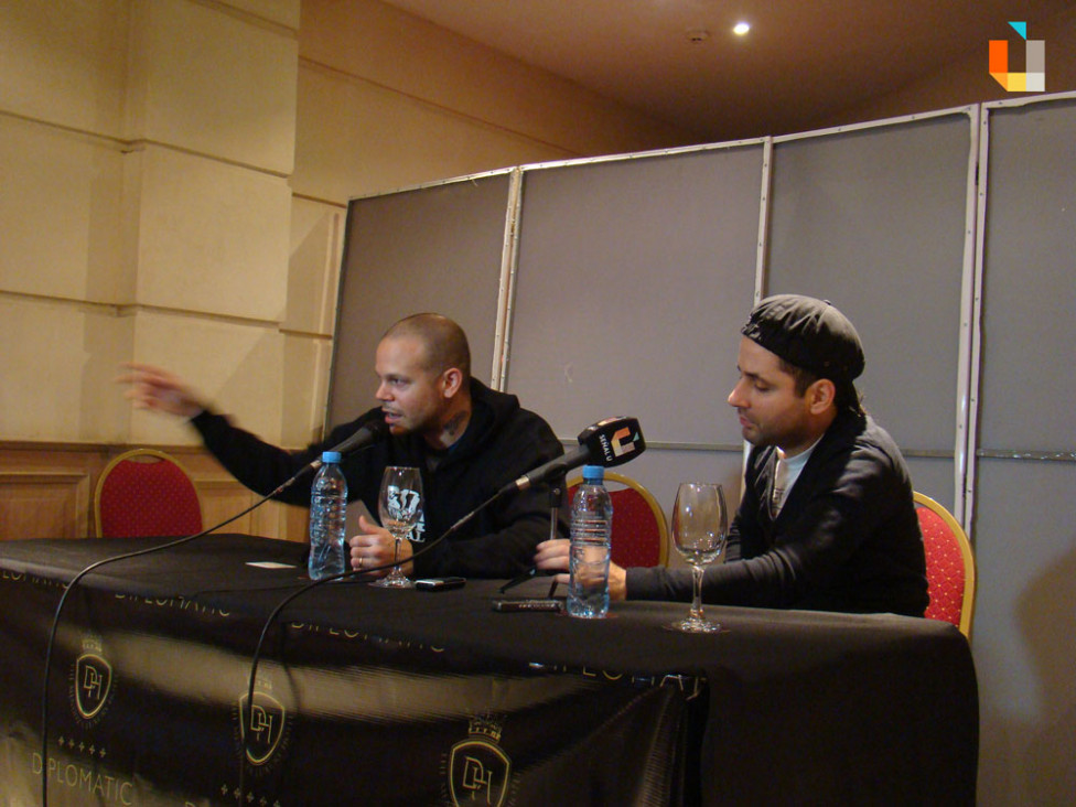 imagen Conferencia de prensa Calle 13 Mendoza