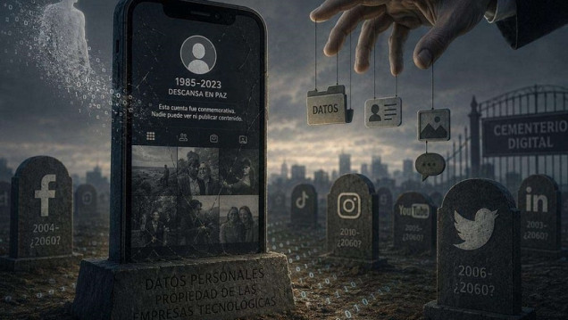 imagen Herencia digital: qué pasa con las cuentas, redes sociales y bienes virtuales cuando una persona fallece