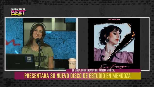 imagen Luna Sujatovich presenta su nuevo disco