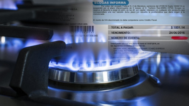 imagen Para Ecogas, el 75 % de los usuarios paga menos de $ 1000 al mes