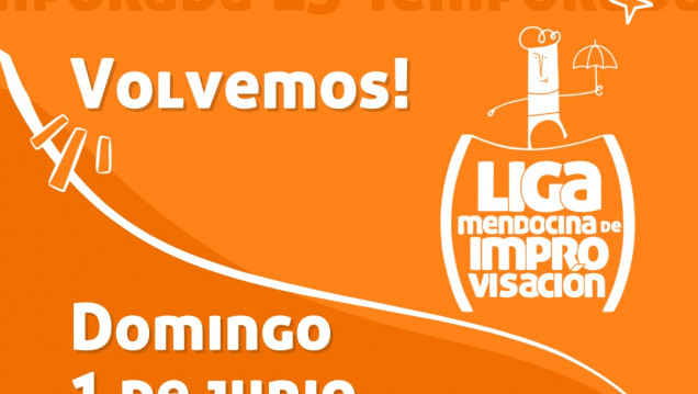 imagen Vuelve la Liga Mendocina de Improvisación
