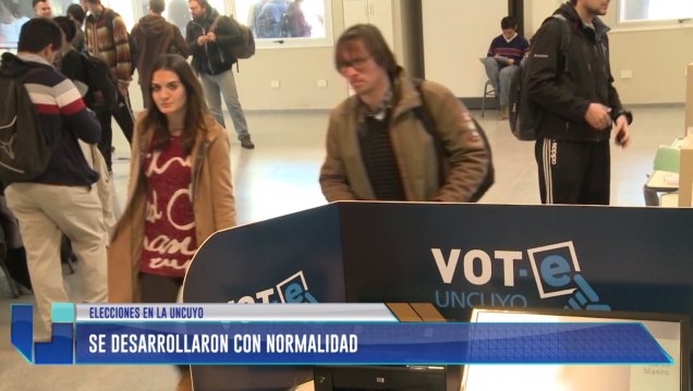imagen Las elecciones en la UNCuyo se desarrollaron con normalidad